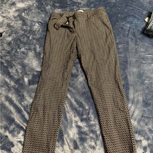 Van Heusen Black and White Patterned Trousers